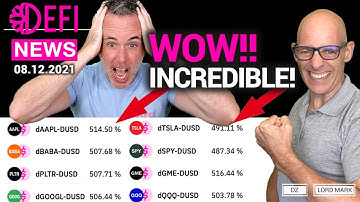 THE DECENTRALIZED ASSETS ON THE DEFICHAIN HAVE STARTED WITH SEVERAL 100% APR!