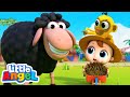 [ LOOP MIX ] Baa Baa Black Sheep Farm & Zoo Animals Song! |Learn Little Angel Songs & Nursery Rhymes