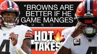 'BROWNS ARE BETTER IF WATSON PLAYS LIKE A GAME MANAGER