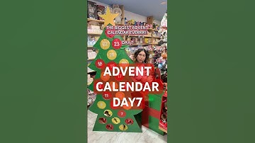 HUGE ADVENT CALENDAR DAY 7!!!  #shorts #fyp #christmas #adventcalendar #unboxing #pickaparty #day7