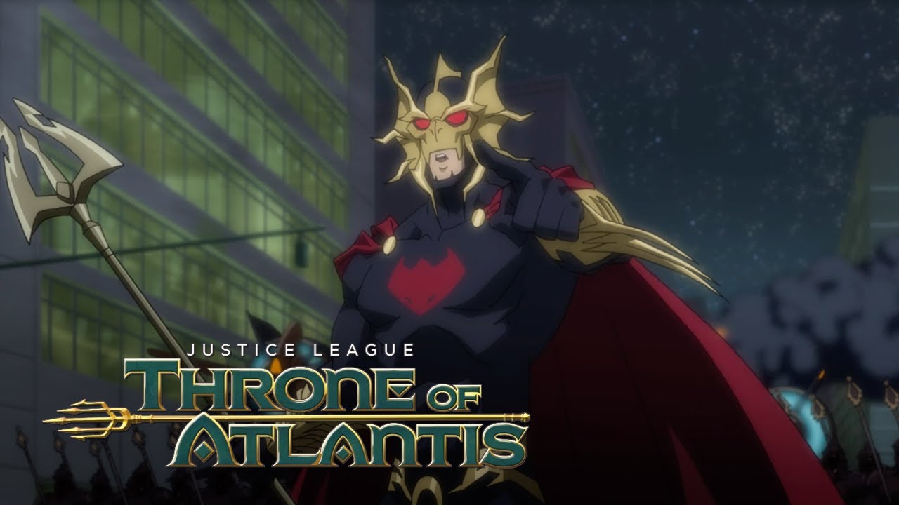 Download Ocean Master invades the surface | Justice League: Throne of Atlantis