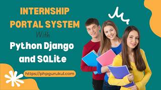 Internship Portal System using Python Django and SQLite  | Full Project with Source Code
