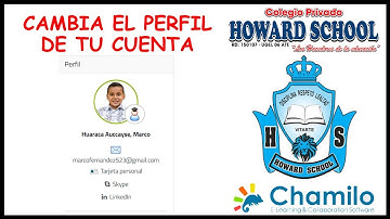 #34 Como modificar  el Perfil de tu cuenta en Chamilo 2024
