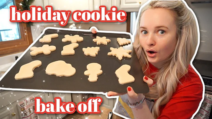 VLOGMAS DAY 23: Christmas Cookie Bake Off!