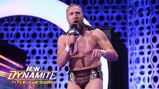 EXCLUSIVE: After AEW Dynamite went off the air, AEW World Champ Bryan Danielson thanks Spokane!