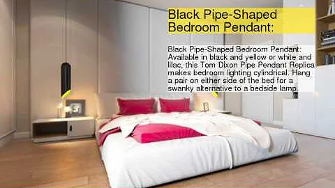 Bedroom Pendant Lights: 40 Unique Lighting Fixtures That Add Ambience To Your Sleeping Space