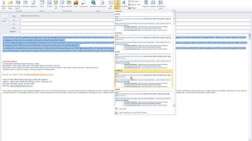 Microsoft Outlook 2010 Mastering Video 23 Quick Parts