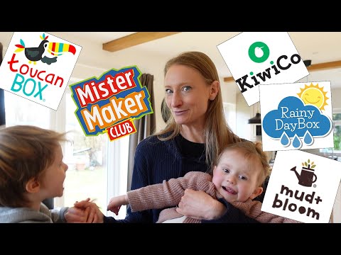 CHILDREN'S SUBSCRIPTION BOX / CRAFT BOX REVIEW 2021
