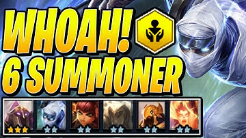 6 SUMMONER (+120% HEALTH!) - Teamfight Tactics TFT Ranked Strategy Best Comps Guide SET 2 Meta
