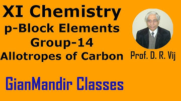 XI Chemistry | p-Block Elements | Group 14 | Allotropes of Carbon by Ruchi Ma
