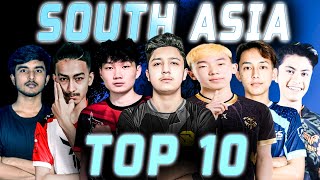 TOP 10 Players of South Asia 2021 | PUBG MOBILE Esports