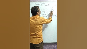 Triangles | Class 9 | Ex 7.2 | Q-1  ncert solutions #cbse #maths #ncertsolutions #class9 #trending