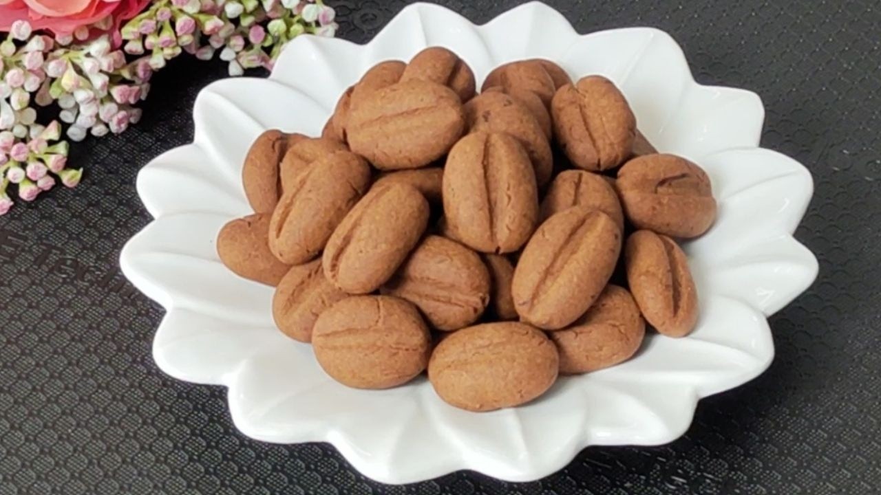 Coffee Cookies | 咖啡曲奇饼干 , 只用基础材料！无泡打粉咖啡曲奇居然这么香