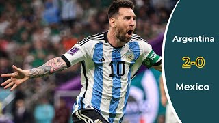 Argentina vs Mexico 2-0 | Match Highlights