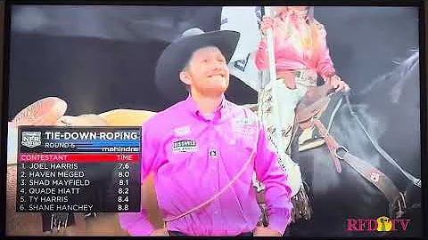 2024 Day 5 NFR Finals Tie Down Roping
