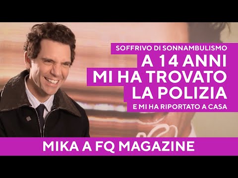 Mika: "At 14, the police found me on the street and brought me home. Music helped me."