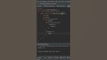 Sum of Prime Numbers between 1 to N | Java | Coding Practice | Interview Questions