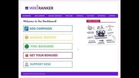 Wiki Ranker Review Demo - SEO Automatic Backlinks Builder Software Tool