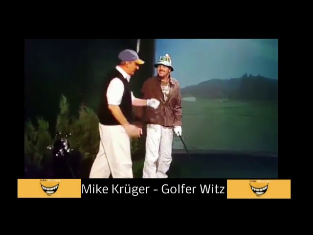 ⁣Mike Krüger Witz Golfer