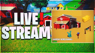 Early Access Build Set! Anarchy Acres in LEGO Fortnite!! | LIVE STREAM