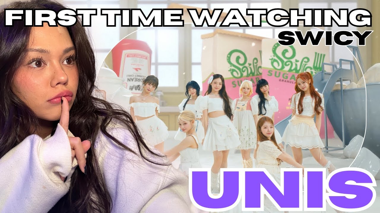 FIRST TIME WATCHING - UNIS(유니스) ‘SWICY’ Official M/V REACTION