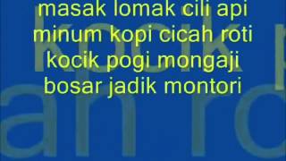 Apo Kono Eh Jang Ac Mizal Feat Fida with Lirik HD