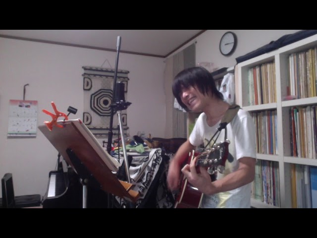 YouTubeでベイビイ・レイデイ（上田正樹の曲）ギター弾き語りを視聴