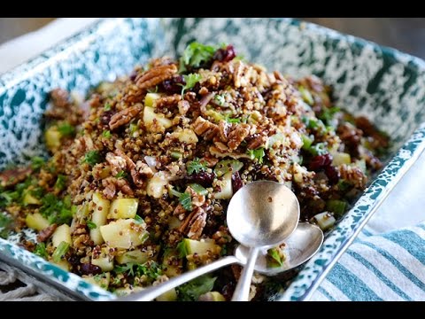 Quinoa Pilaf with Apples and Cranberries