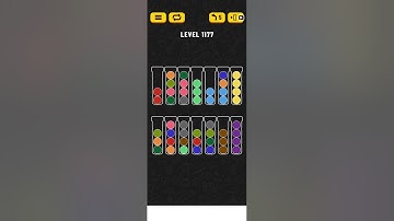 Ball sort level 1177