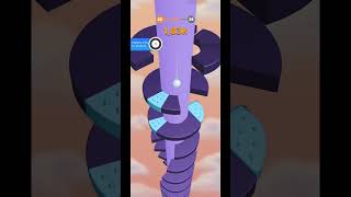 Tam Zamanında! ⏱️ | Helix Jump Level 25 screenshot 3