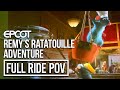 Remy’s Ratatouille Adventure Full Ride POV - EPCOT