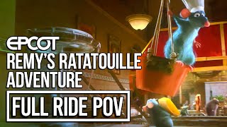 Remy’s Ratatouille Adventure Full Ride  Disney World  EPCOT