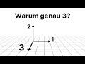 Warum gibt es genau 3 Dimensionen? image