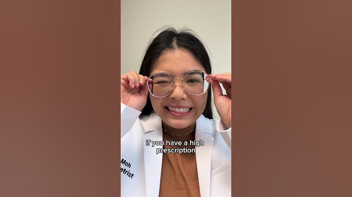 High Glasses Prescription? Choose Hi-Index for thinner and lighter lenses! #prescriptionglasses