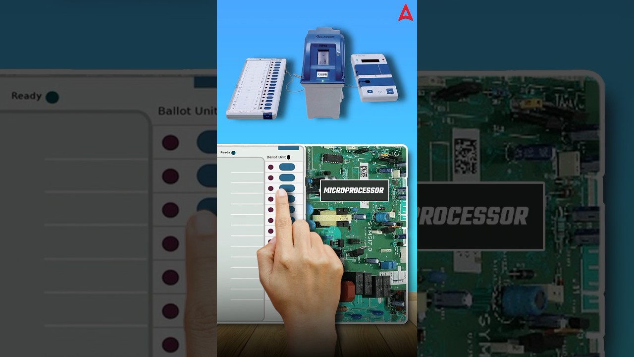 EVM (Voting Machine) कैसे काम करती है? #evm #evmmachine #votingmachine #vote #voter #shorts