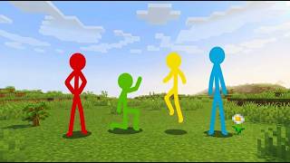 I Added Alan Becker Stick Figures To Minecraft..