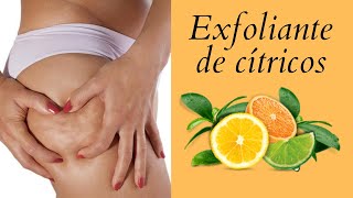 Exfoliante brasileño de cítricos 100% natural para quitar celulitis