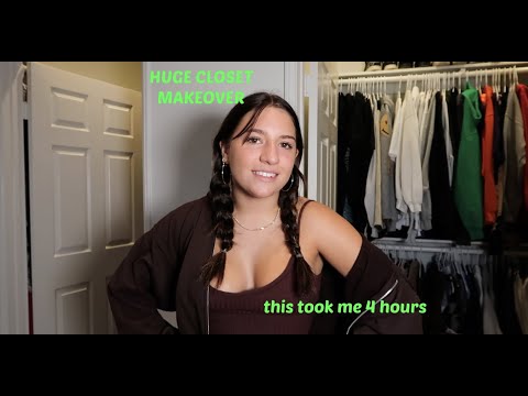 CLOSET MAKEOVER!