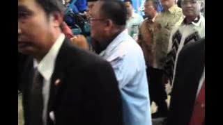 Pt.ADF kedatangan presiden jokowi