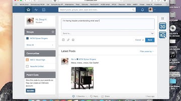 Edmodo.com Tutorial:  Sending Direct Notes to Teachers