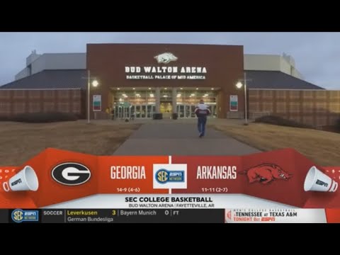 Arkansas vs. Georgia 2/10/2024