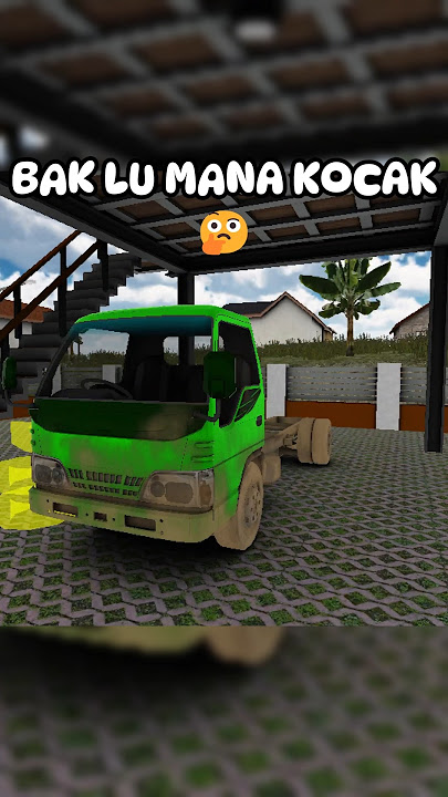 INI TRUKNYA ATAU GAMENYA YANG SALAH 🤔 #estrucksimulatorid #truk #bus