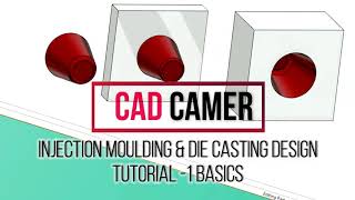 Core Cavity Extraction Design | Die Mould Series | Solidworks Tutorial | CAD CAMER #cad #cam #die