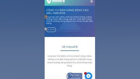 HƯỚNG DẪN SỬ DỤNG INBOXFB - PHẦN 1: HƯỚNG DẪN CÁCH ĐĂNG NHẬP