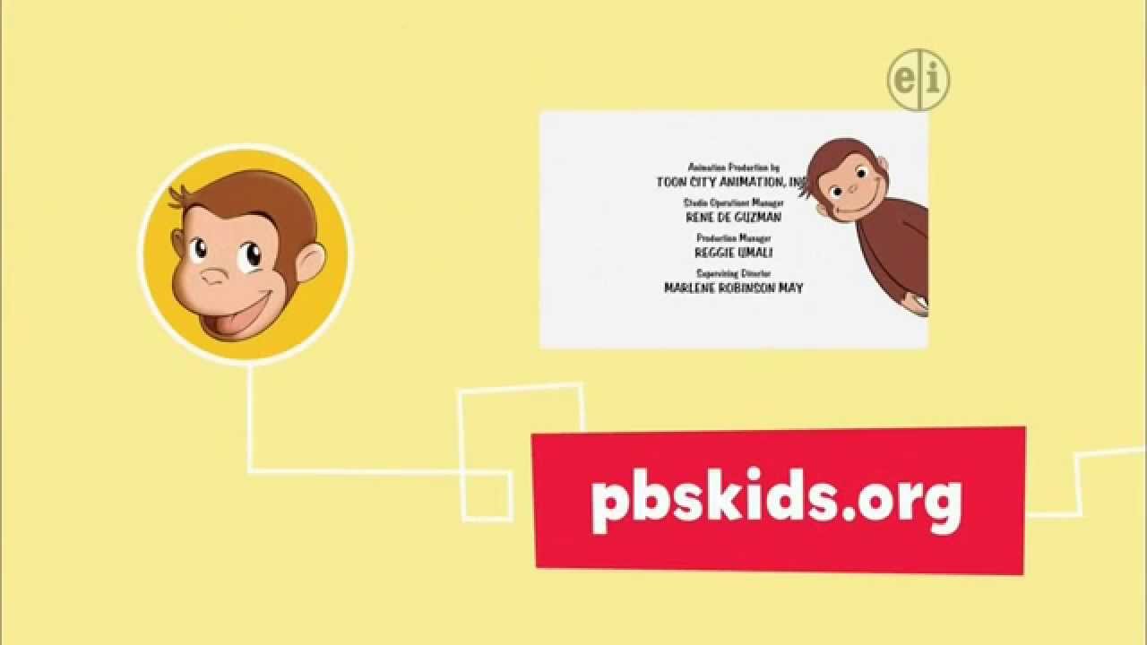 PBS Kids Credits Curious George 2014 - YouTube