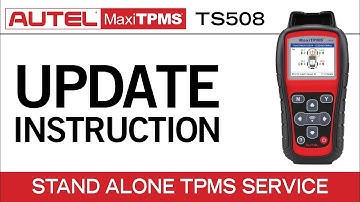 Autel MaxiTPMS TS508 — Update Instruction