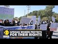 Afghan women protests against Taliban over right to work | Latest English News | WION World News