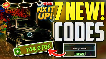 ⚠️UPDATE⚡[CODES]⚠️Fix It Up Roblox Codes 2025 - Fix It Up Codes 2025 
