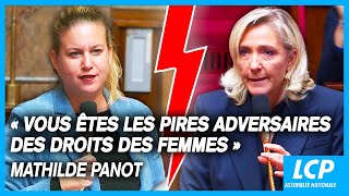 Passe d'armes entre Mathilde Panot et Marine Le Pen à l’Assemblée nationale - 12/10/2023