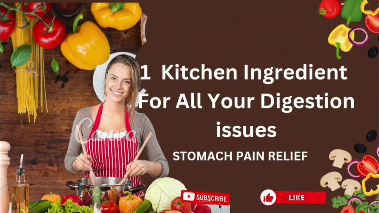 stomach pain relief!!1 ingredient 4 all digestion issues ajwain YouTube